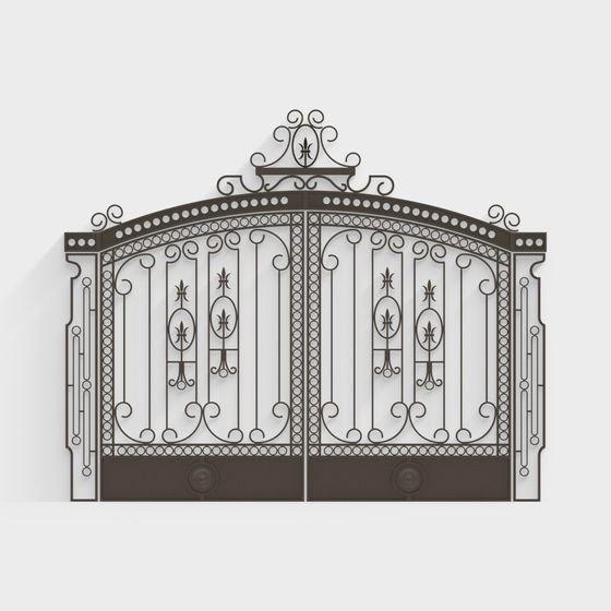 Cổng sắt Villa