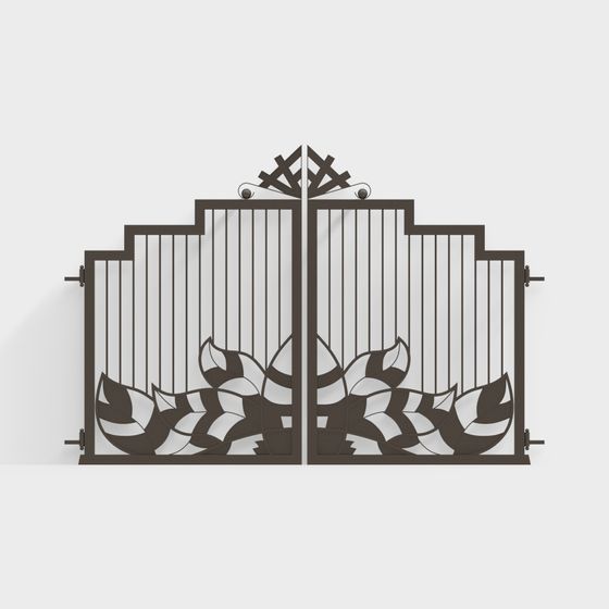 Garden Gate 3D model - Elegant Design for Creative Projects