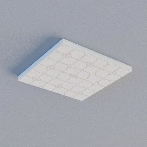 Ceiling Panels in Gray