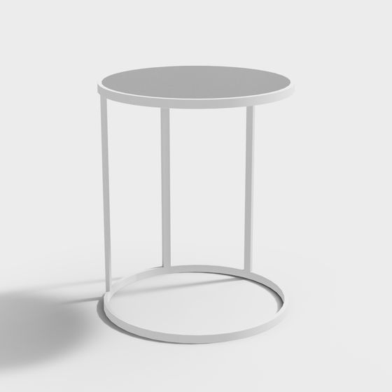 Round Table Miniature 3D model