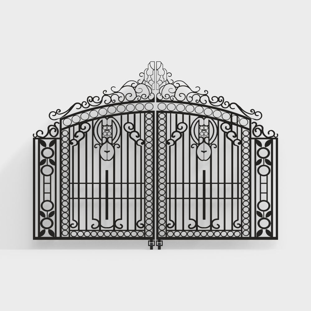 Villa iron gate