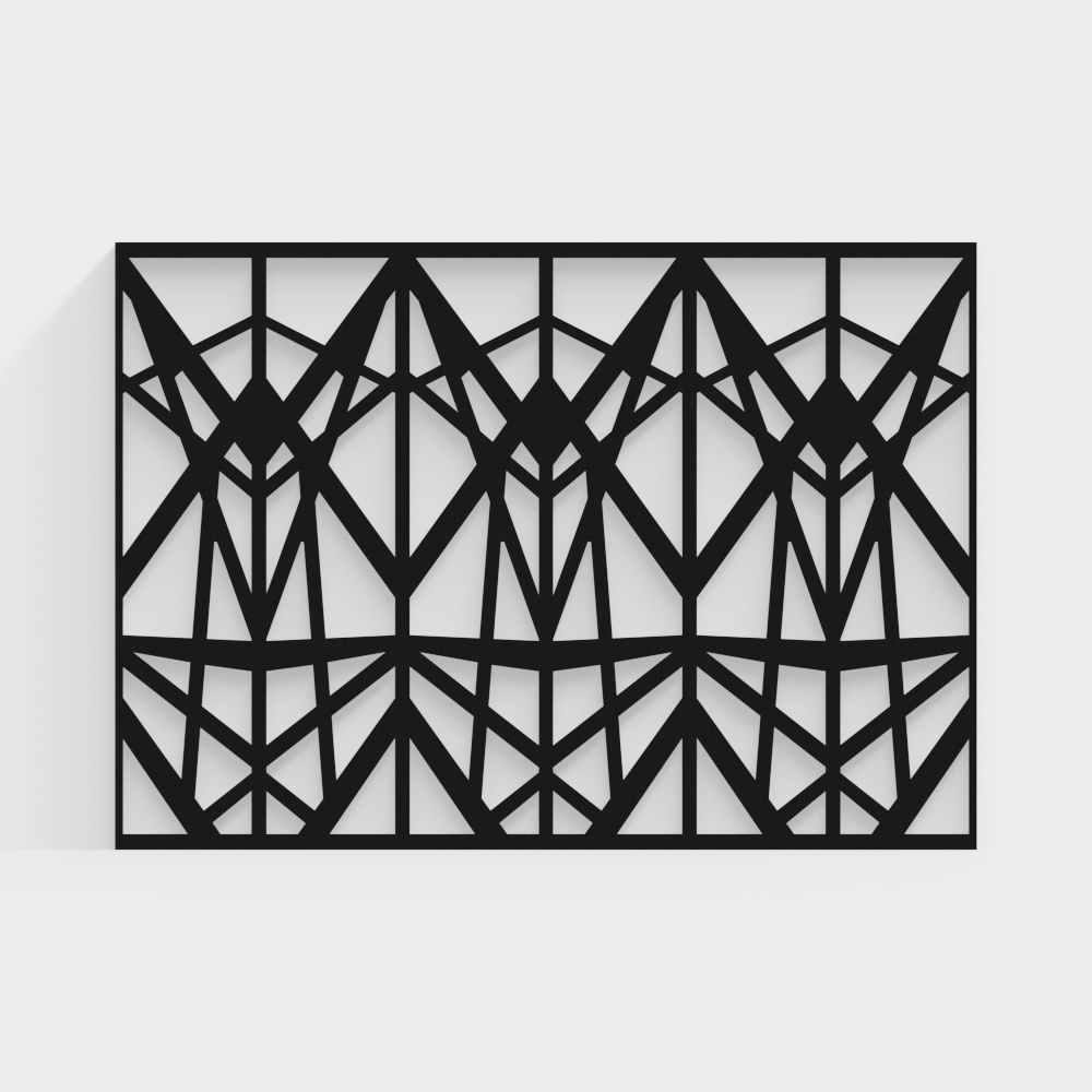 Courtyard wrought iron gate