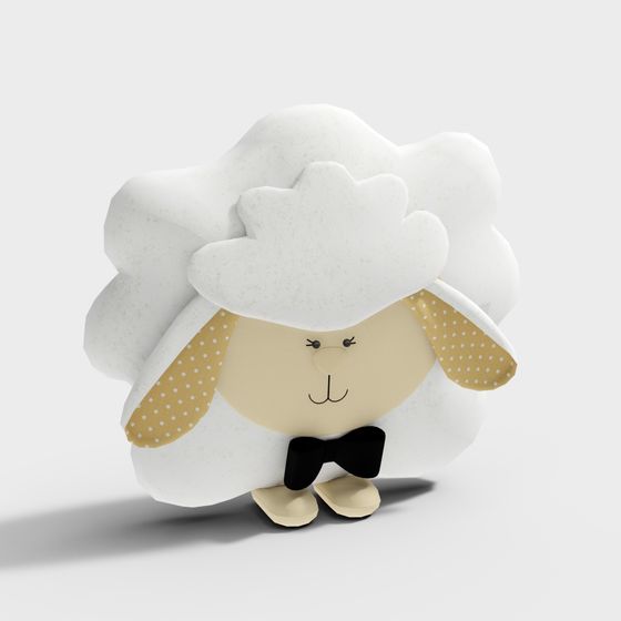 Lambie the Gentleman 3D model