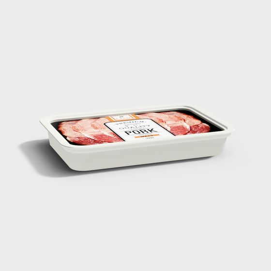 Pork Tray 3D model
