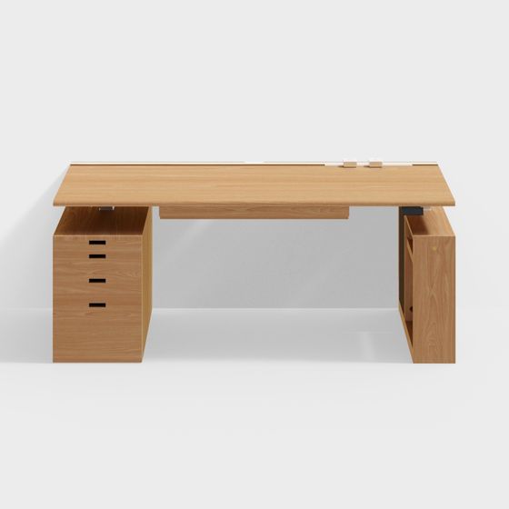 Urban Work Table 3D Model for Creative Spaces