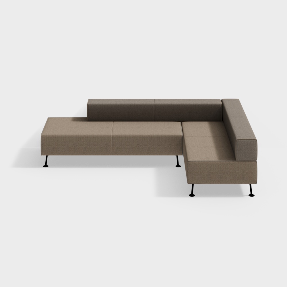 B+FURNITURE - SOFACORNER - LOLA