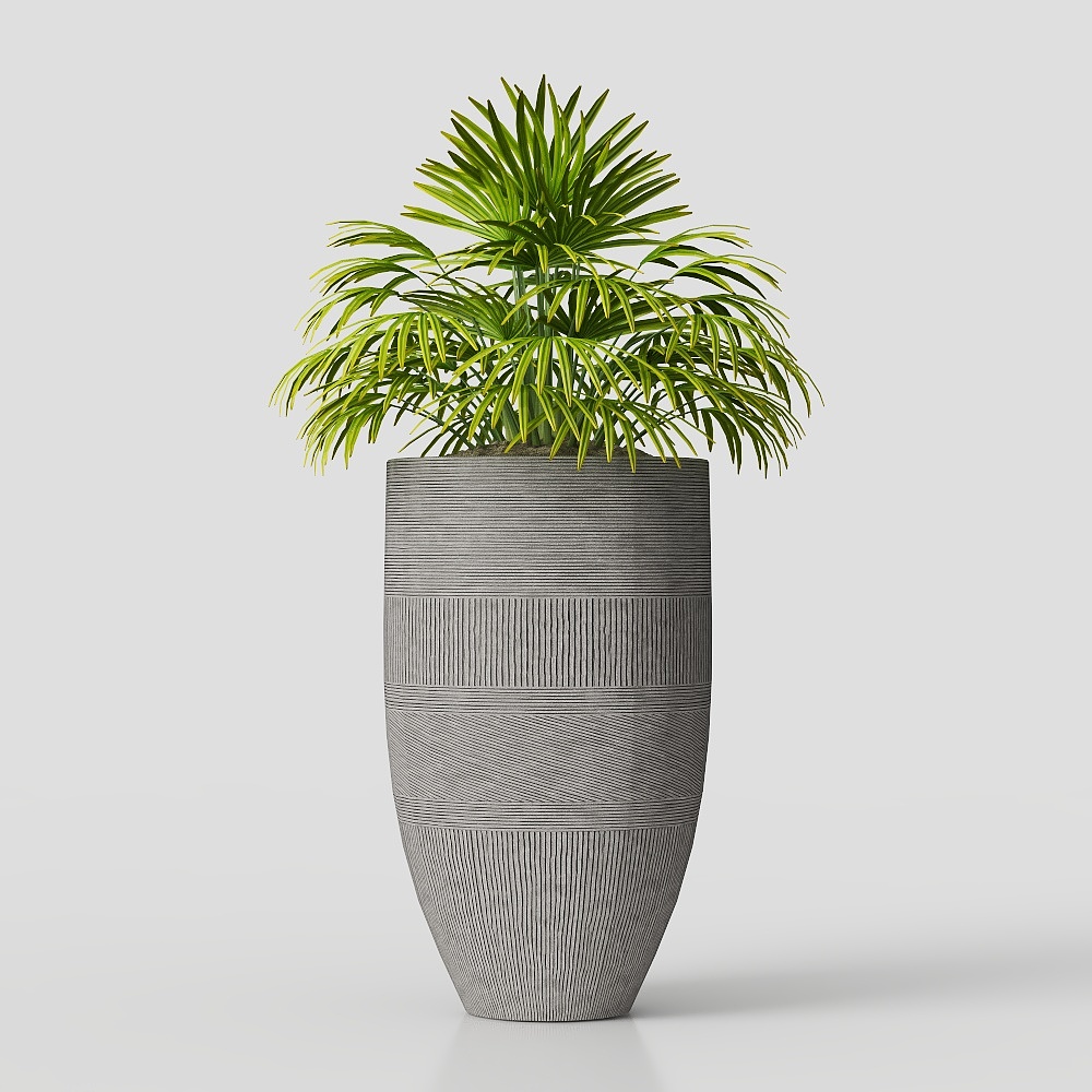 Wabi-sabi green plant ornaments