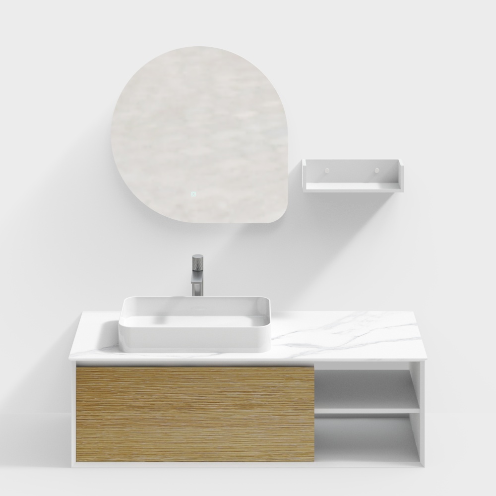 Rongs-Bathroom cabinet Combination bathroom cabinet