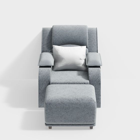 Modern Minimalist Armchair 3D model