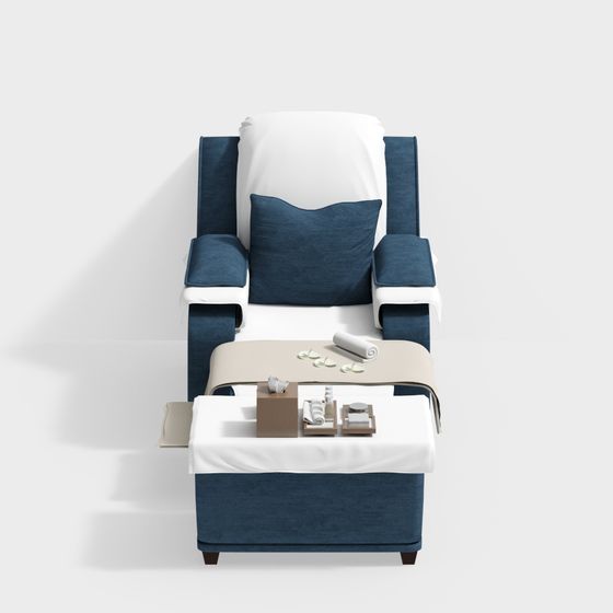 Elegant Low-Poly Chair 3D model for Modern Interiors