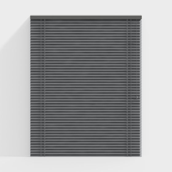Low-Poly Shutter 3D Model for Interior Design