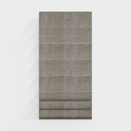 Elegant Low-Poly Roman Shade 3D Model