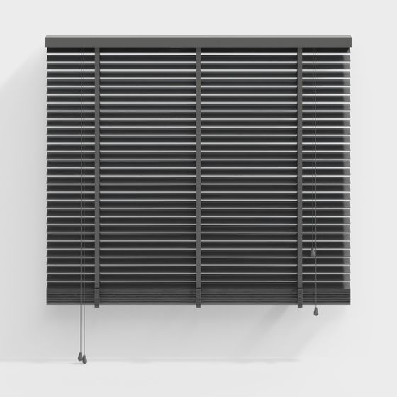 Sleek Minimalist Blinds 3D model