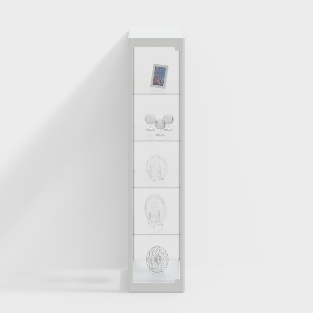 Vitrine im Supermarkt