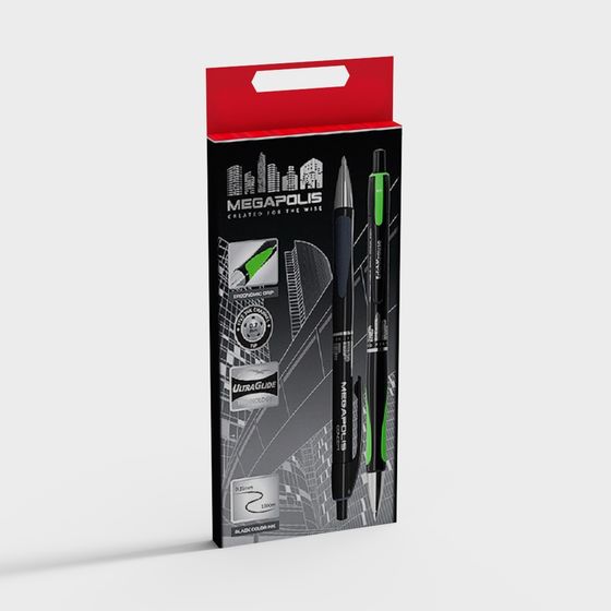 Megapolis 3D Model Pen Case