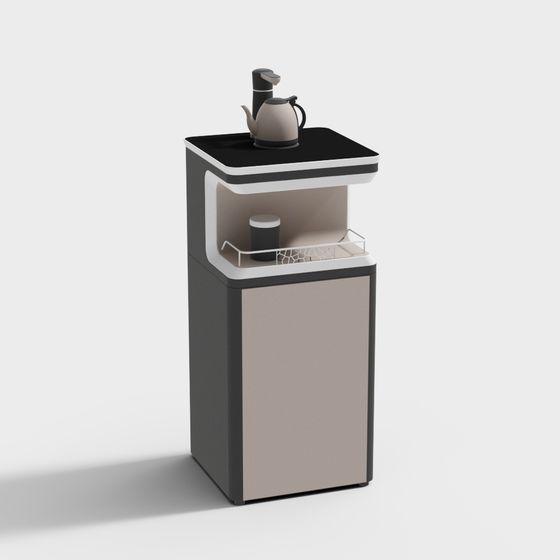 Urban Compact Kitchenette 3D model