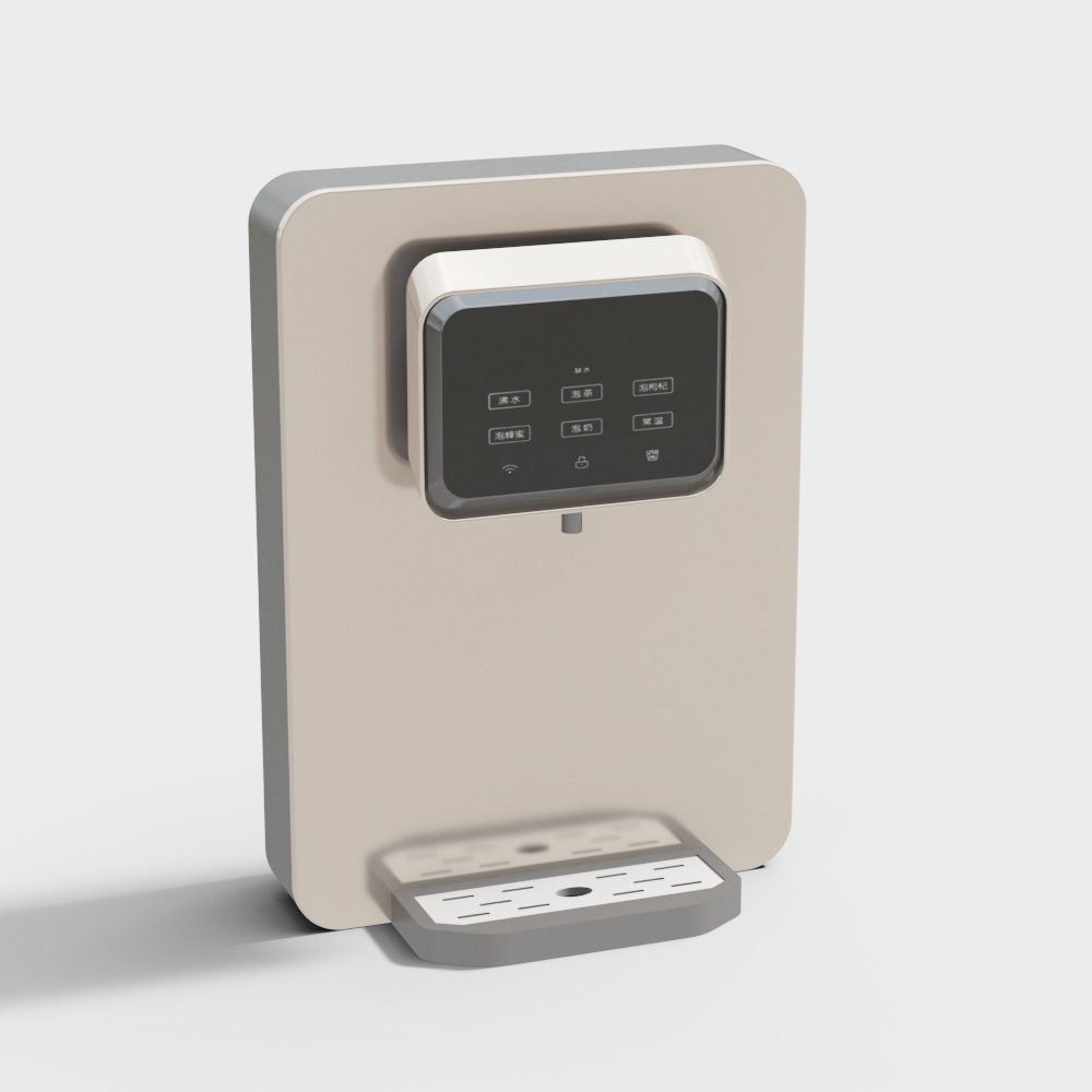 Minimalist Smart Water Dispenser 3D model