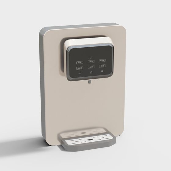 Minimalist Smart Water Dispenser 3D model