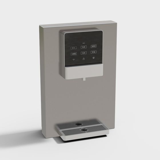Smart Water Dispenser 3D Model for Modern Spaces