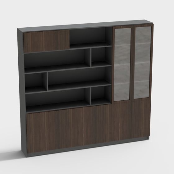 Urban Elegance Bookshelf 3D model