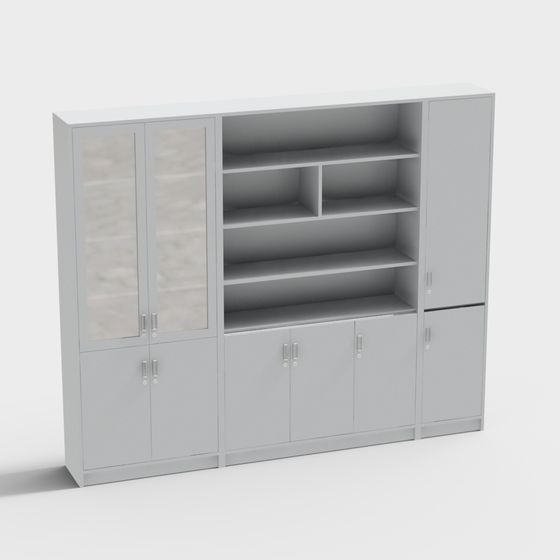 Urban Storage Cabinet 3D model