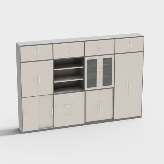 Urban Storage Cabinet 3D model