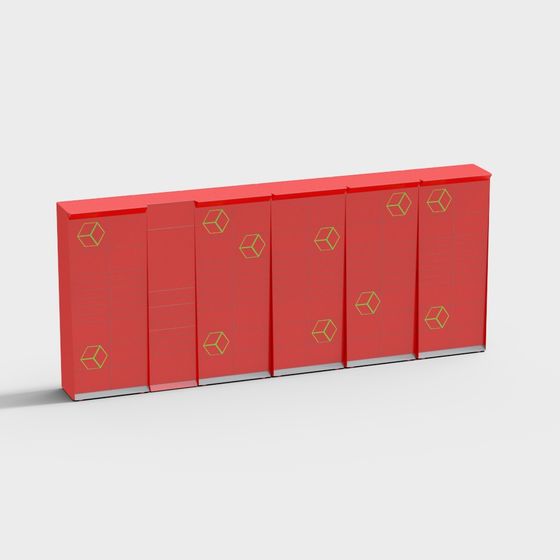 Urban Storage Locker 3D model