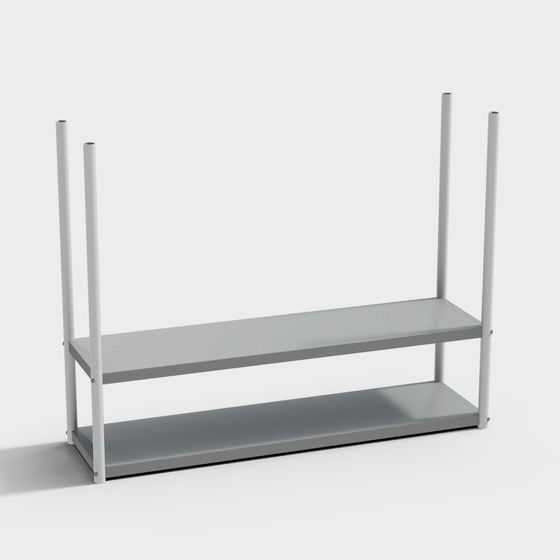 Urban Shelf 3D model for Modern Interiors