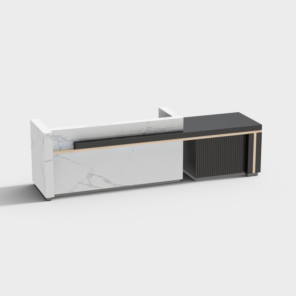 Modern office space front desk