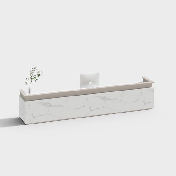 Urban Reception Desk 3D model