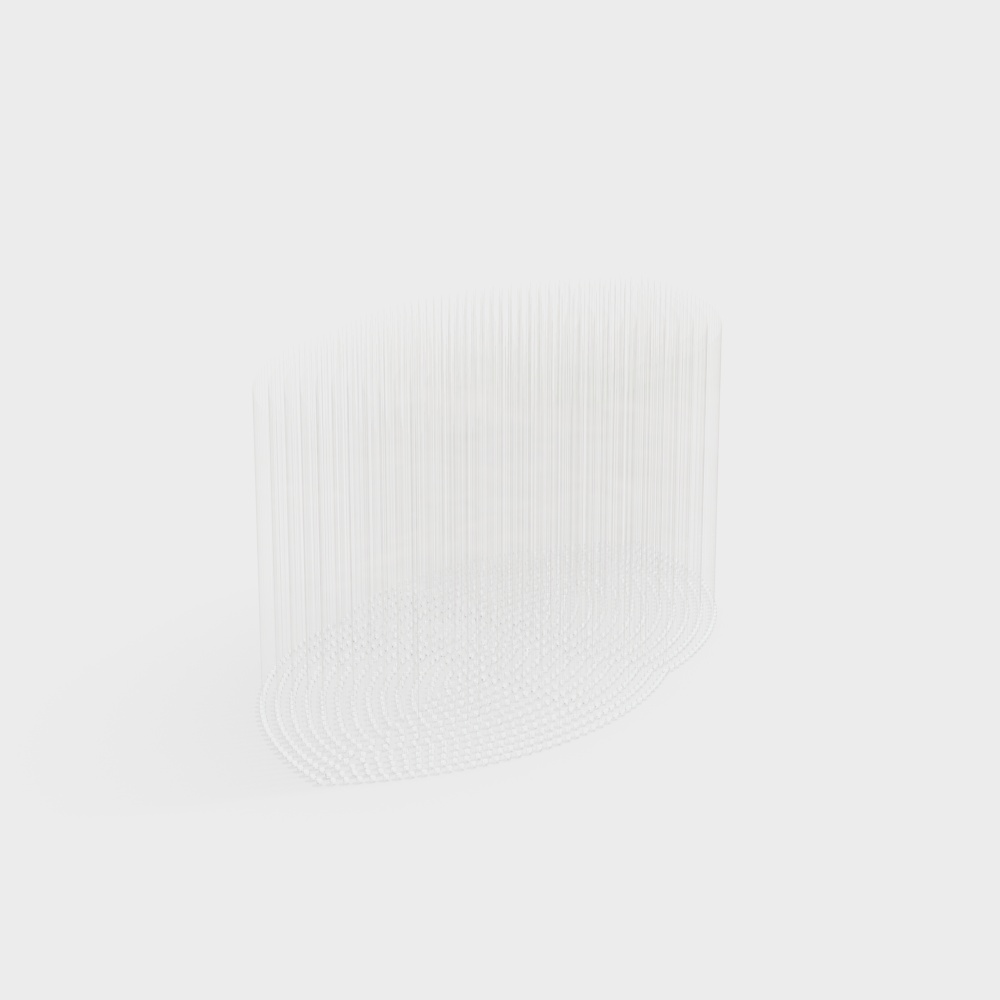 Office building lobby art chandelier