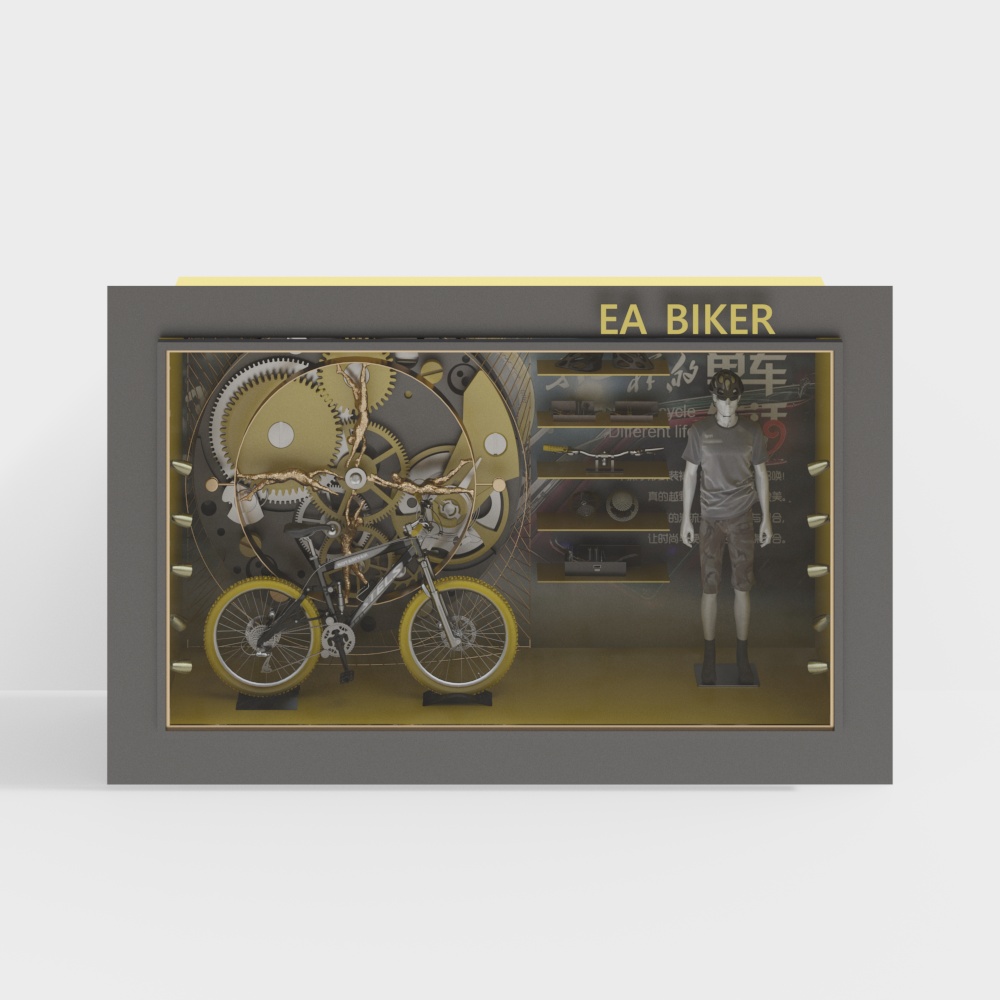 clothing store window