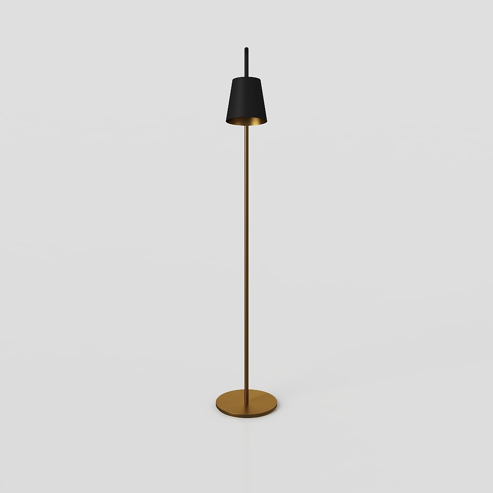 lámpara de pie de tienda de ropa