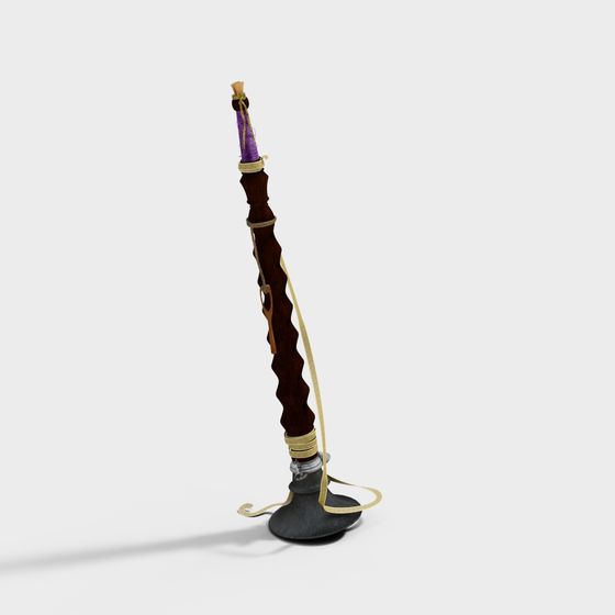 Magical Wand 3D Model for Fantasy Creations