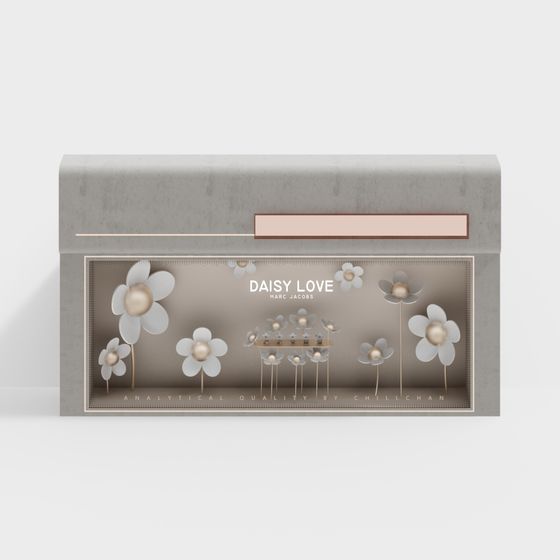 Daisy Love Packaging Box 3D model