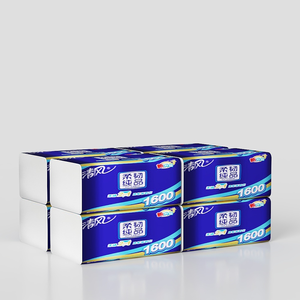 Papier tissu de supermarché