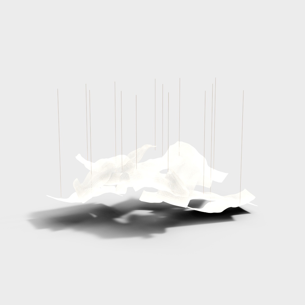 Hotel art chandelier