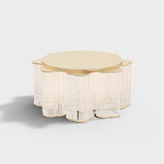 Cloud Side Table 3D Model Design