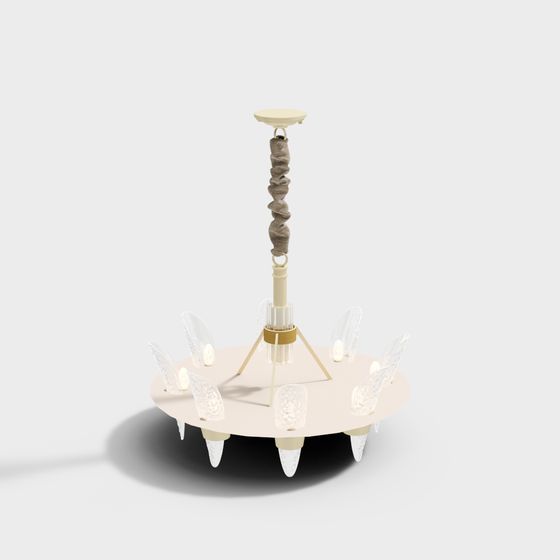 Chandelier Elegance 3D model