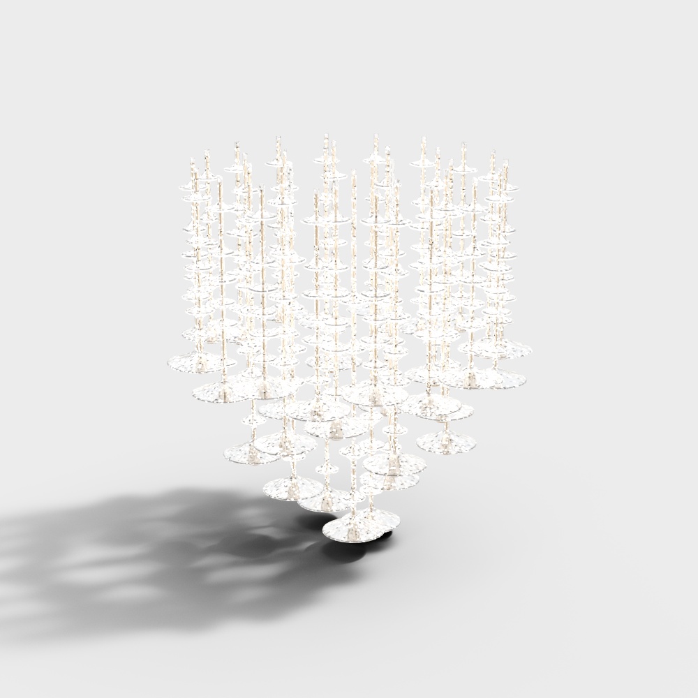 hotel crystal chandelier