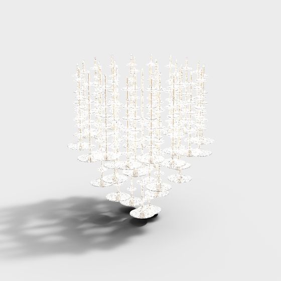 Candle Tower 3D Model