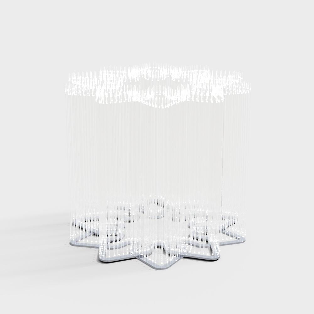 lustre en cristal moderne