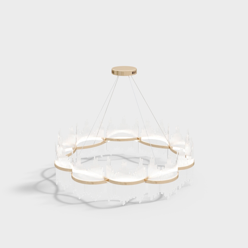 modern crystal chandelier