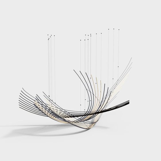 Luminous Line 3D Model for Creative Projects