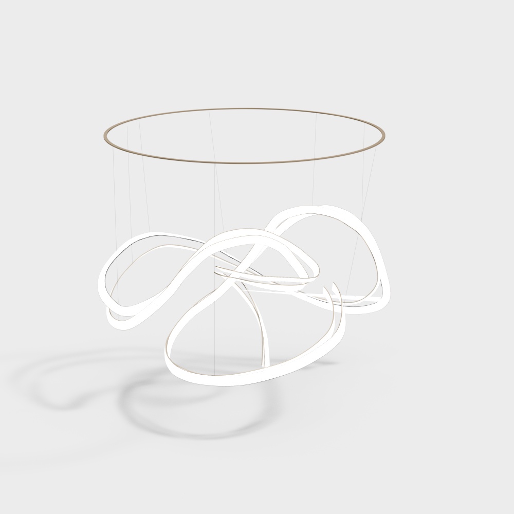 Hotel art chandelier