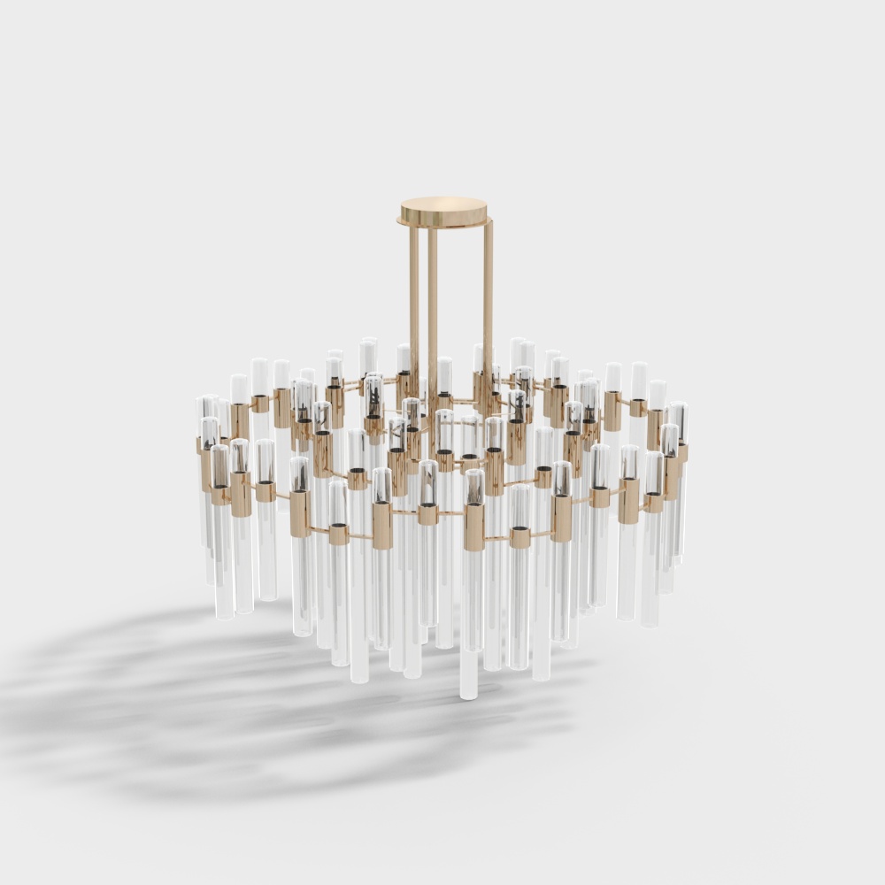 hotel crystal chandelier