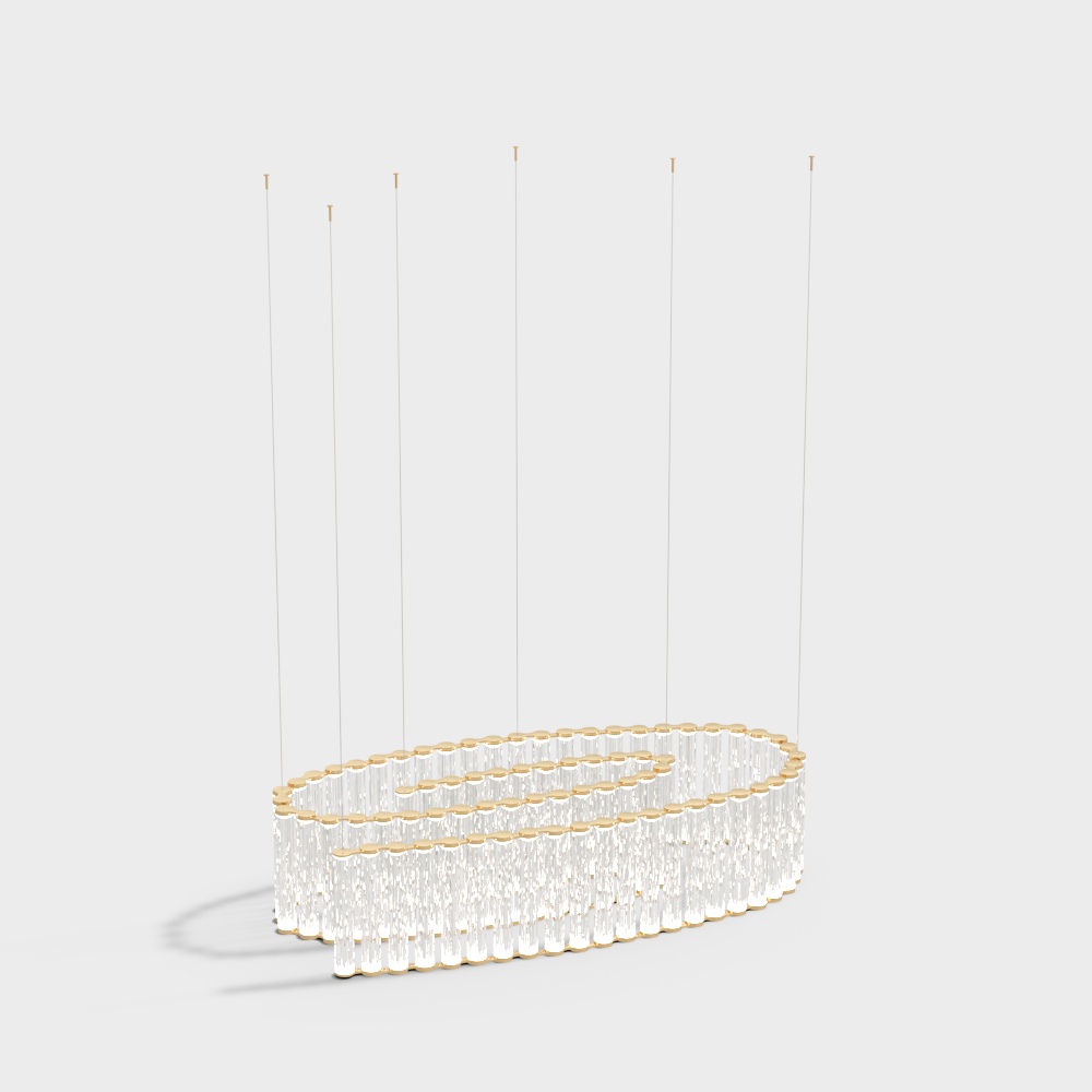 hotel crystal chandelier