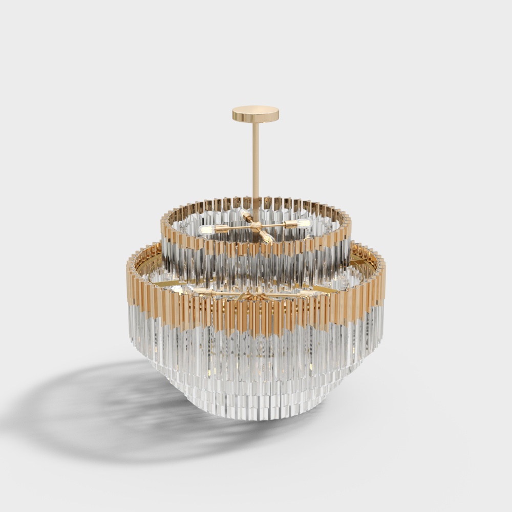 hotel crystal chandelier