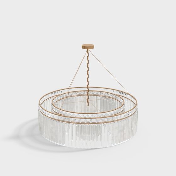 Stylish 3D Model Chandelier for Contemporary Spaces