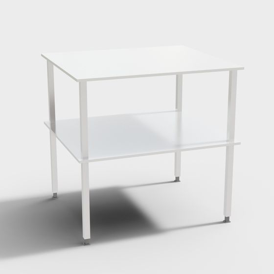 Minimalist Workstation 3D model